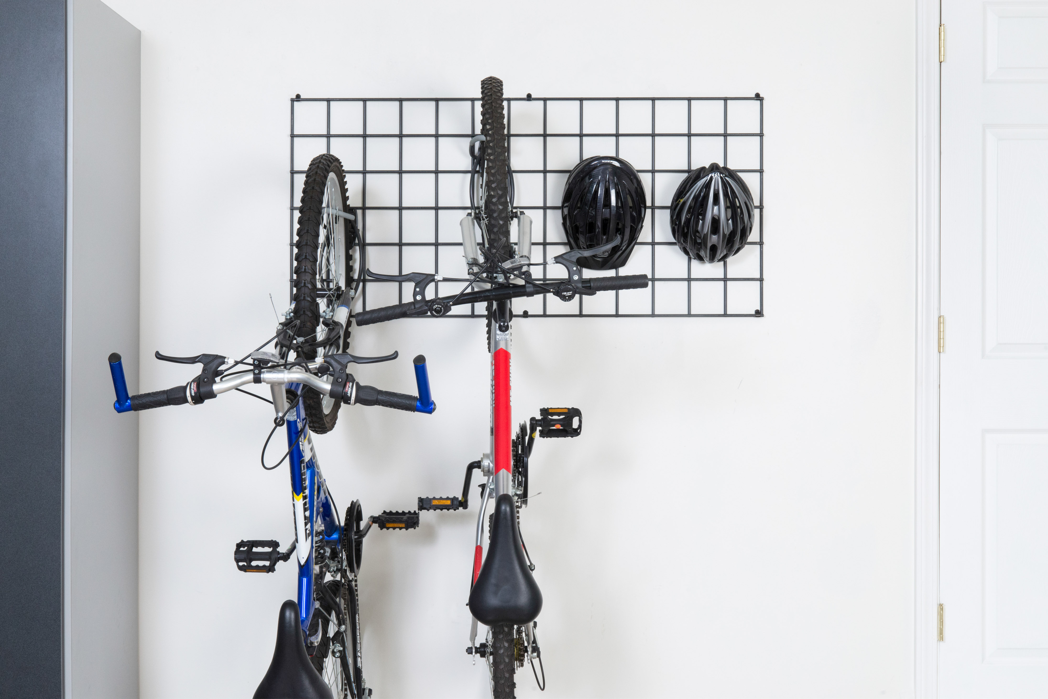 Activity Organizer Bike Kit with 2 bikes and 2 bike helmets.