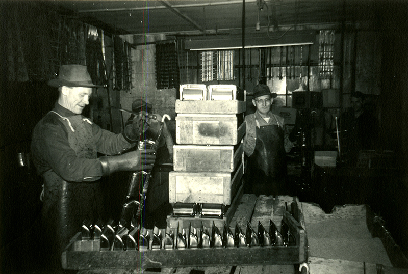 Men Working in Schulte Brass Factory